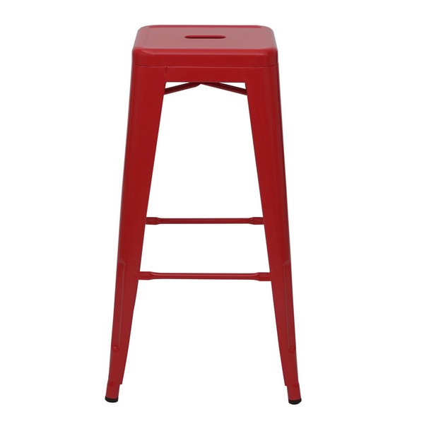 Barstole i industriel design stabelbar barstol i metal 2 Barstole i industriel design stabelbar barstol i metal 2
